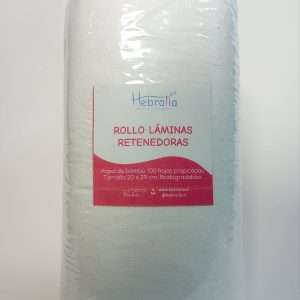 Láminas retenedoras de papel de bambú