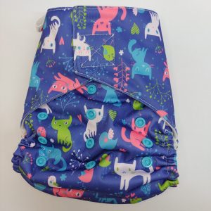 Pañal bolsillo unitalla (Velcro)
