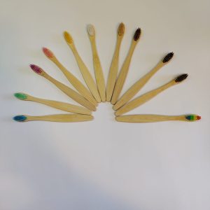 Cepillo de dientes de bambú para niñ@s